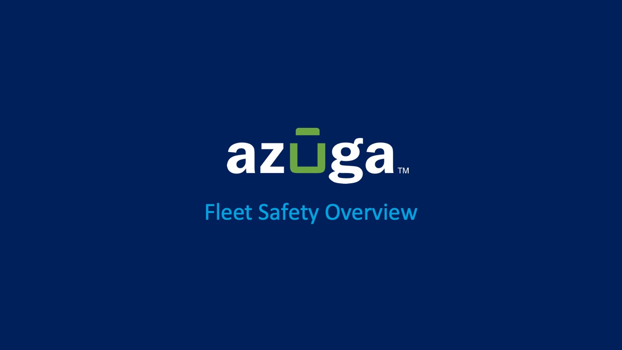 Azuga Program Overview 
