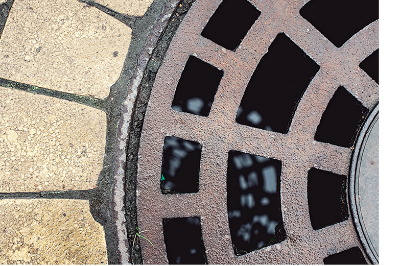 Storm Drain Cover for Runoff Control